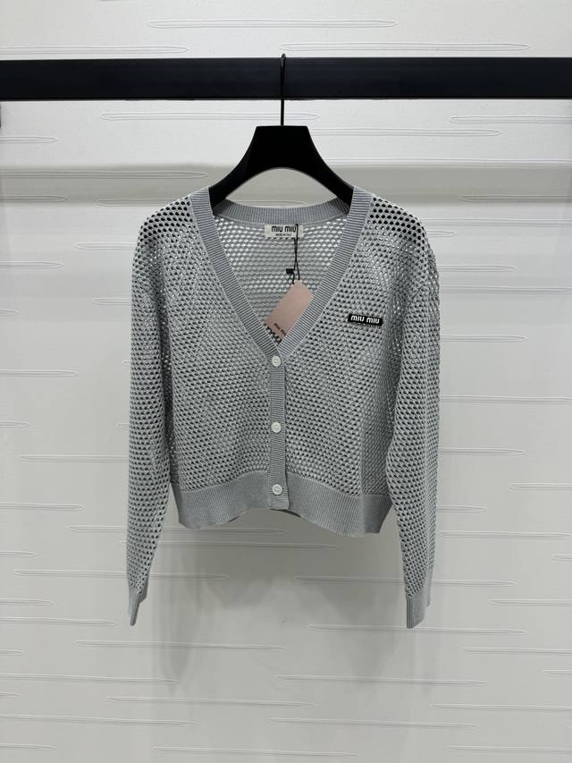 New original high-end quality Miumi*2025 spring and summer latest series! Hollow