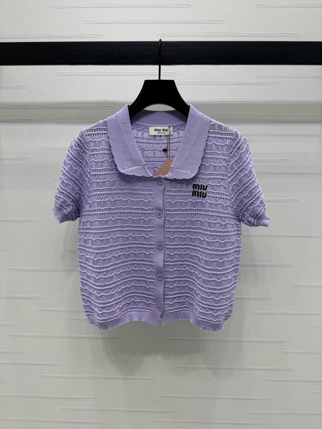 New original high-end quality Miumi*2025 spring and summer latest series! Hollow