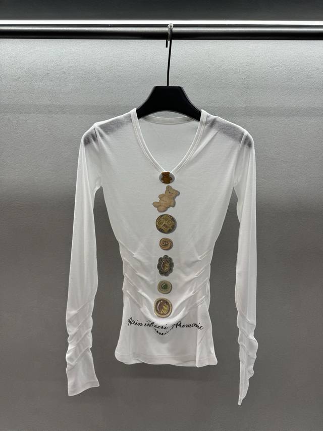 2680 Spring And Summer ! Cheer*Upi, chiffon sunscreen long-sleeved base, light s