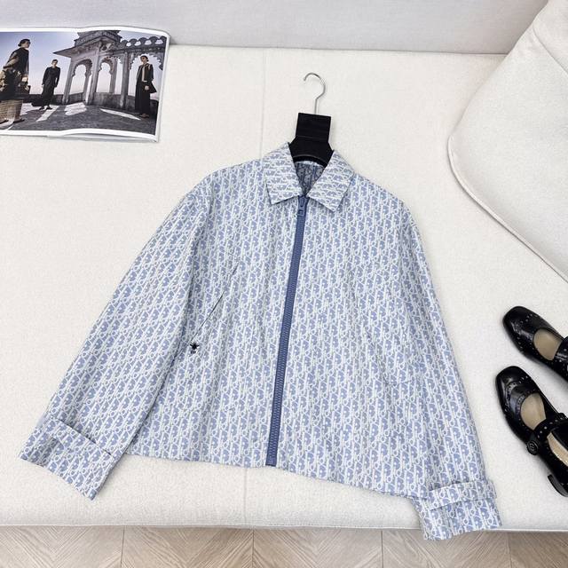 Cd 25Ss The latest spring and summer Missd blue and white series classic monogra