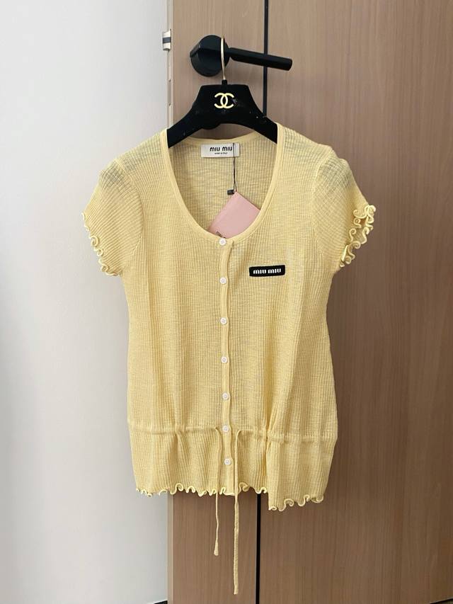 New original high-end quality Miumi*2025 spring and summer latest series! Waist