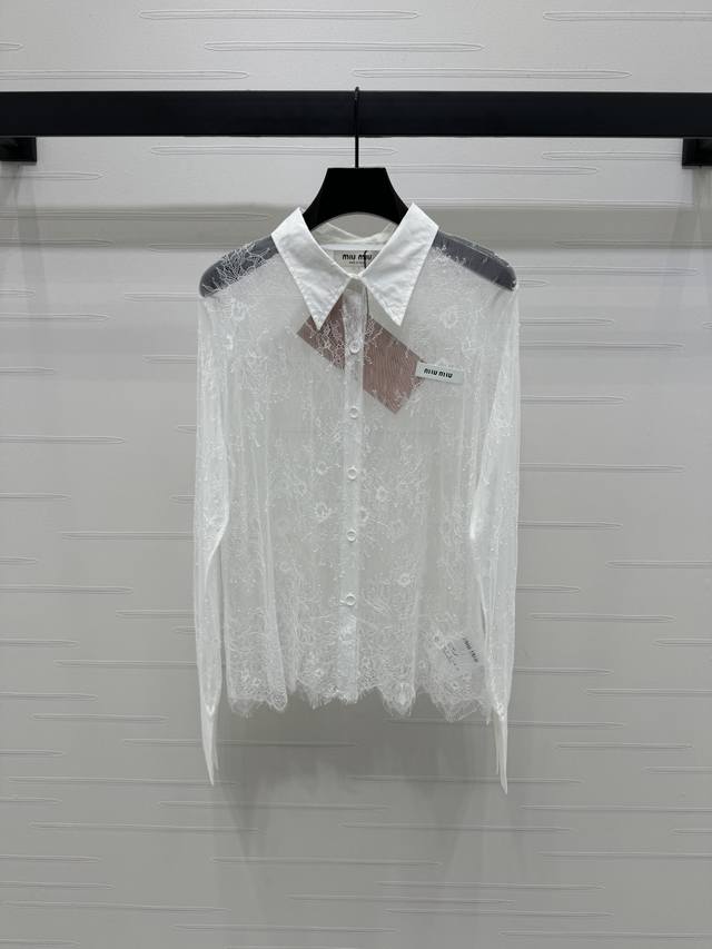 New original high-end quality Miumi*2025 spring and summer latest series! Lace h