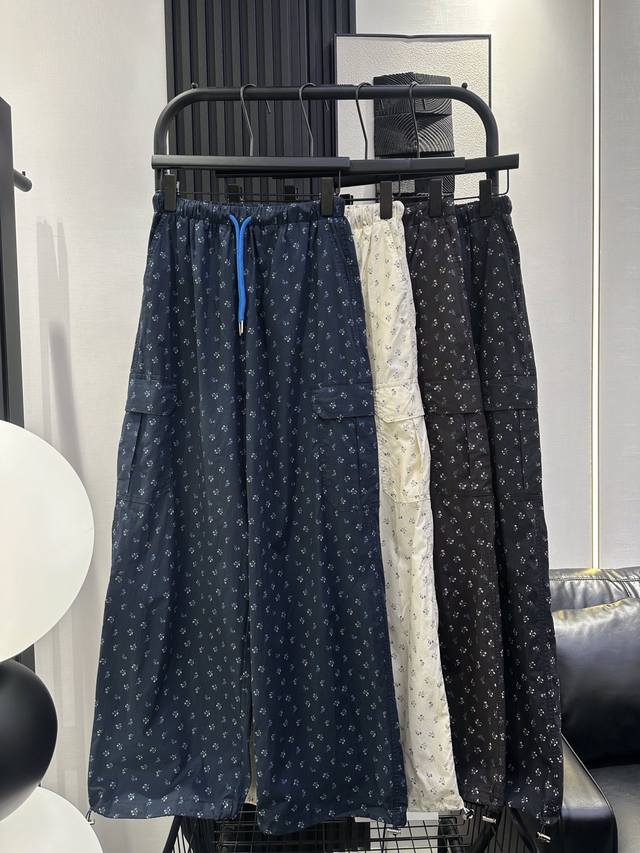 Miumiu-New small floral overalls cotton fabric ultra-thin breathable comfortable