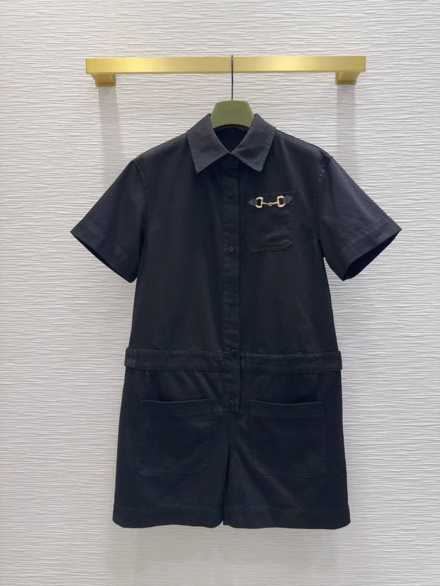 Gucc*2025Ss The new design of the Juejuezi jumpsuit is fashionable, low-key, lux