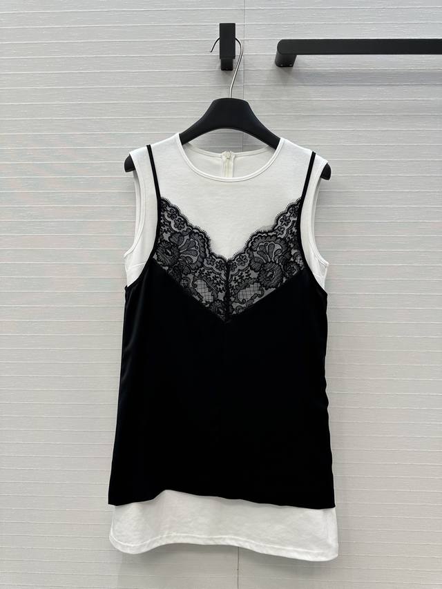 Highly recommend the Es style high-smart outfit! Lace suspender two-piece dress!