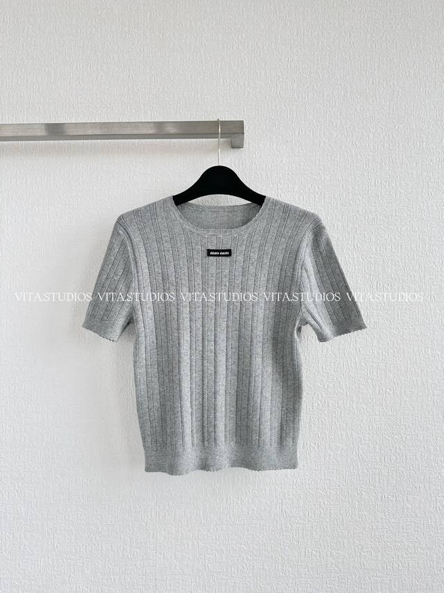 Hot items are being shipped Lace short-sleeved sweater Made of 100% cotton, soft