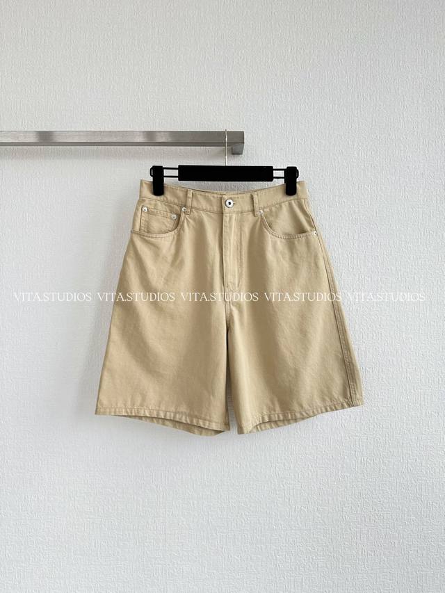 New product pre-sale Casual denim shorts Color: Khaki Size: SML M*Kz