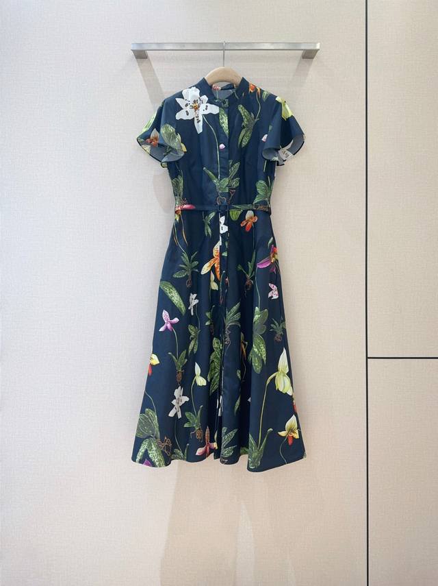 Oscar De La R*E*N*T*A 2025 Early Spring New Product Comfortable cotton land, wit