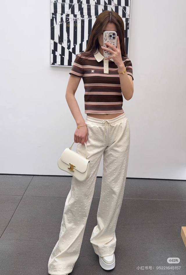 Celine25 new summer style, full logo jacquard embossed craftsmanship, high quali