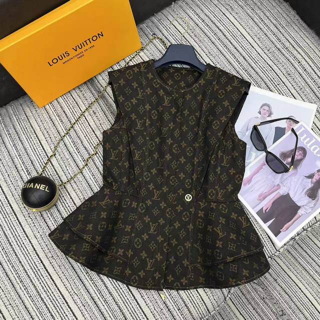 Highly recommended 25-year early spring and summer series Lou* new sleeveless lo