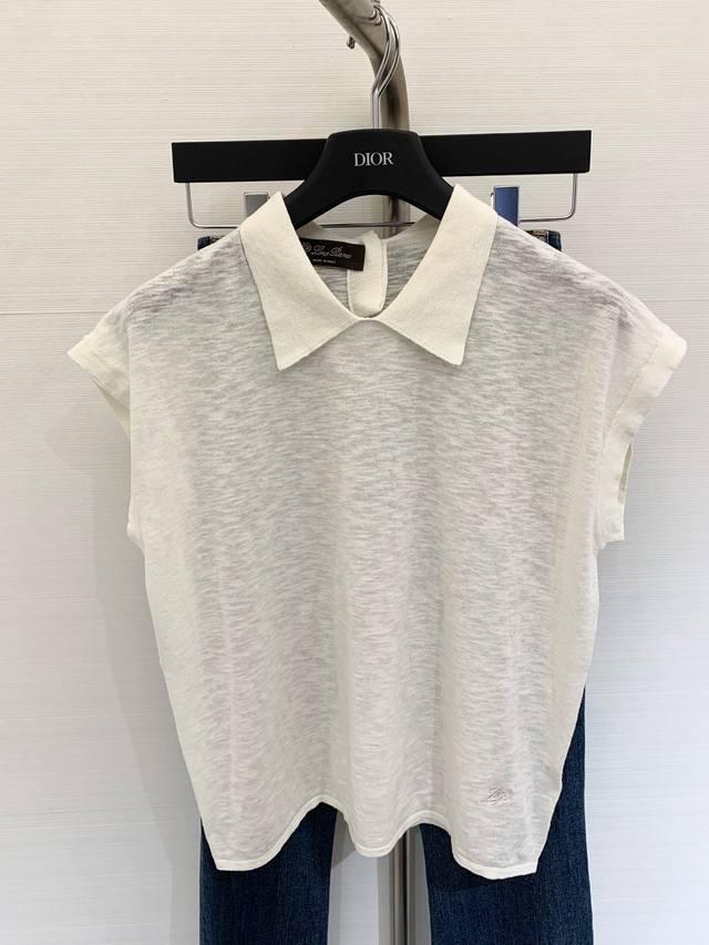 Holiday series lapel sweater linen blended fabric thin and transparent super com