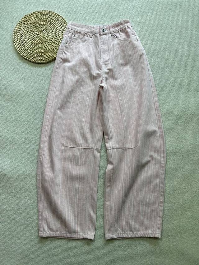 Summer new Yang Mi Chen Qiaoen Li Landi same style washed distressed jeans loose