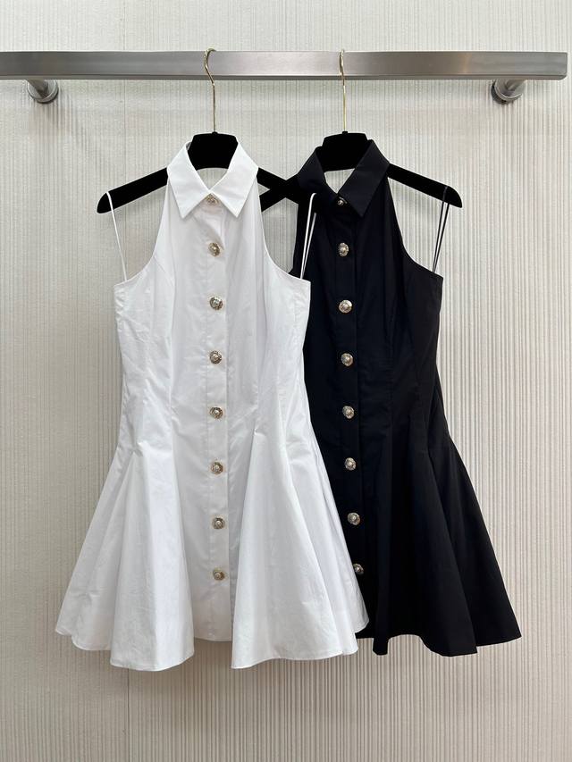 New arrival~ Balm*In25Ss new product, halter sleeveless cotton dress with backle