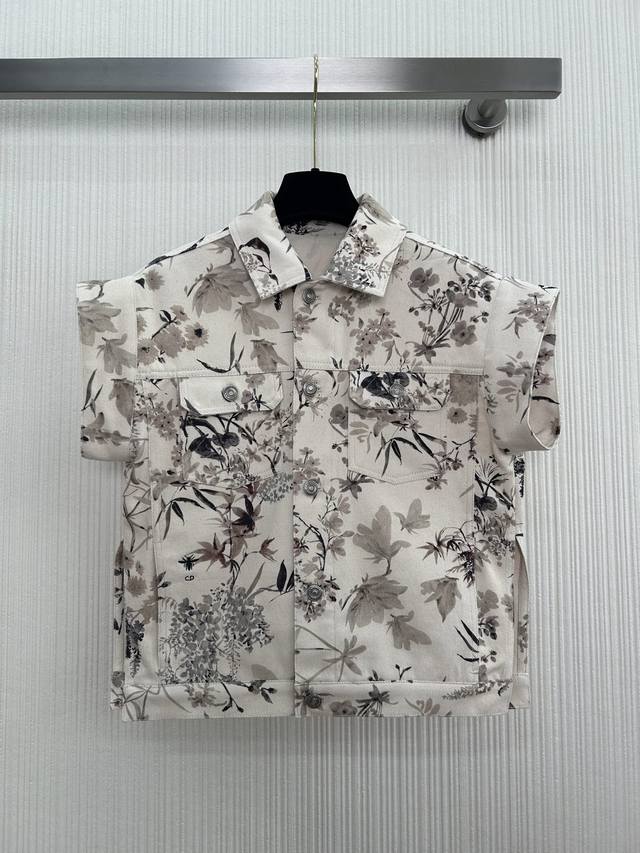 New arrival~Dio*25 Spring/Summer holiday new product, fresh and elegant ink-prin