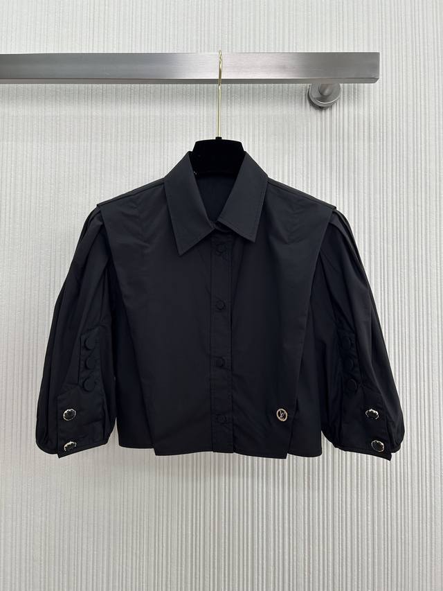 New arrival~Loui*25 new shirt with flying sleeves, elegant girlish style, short