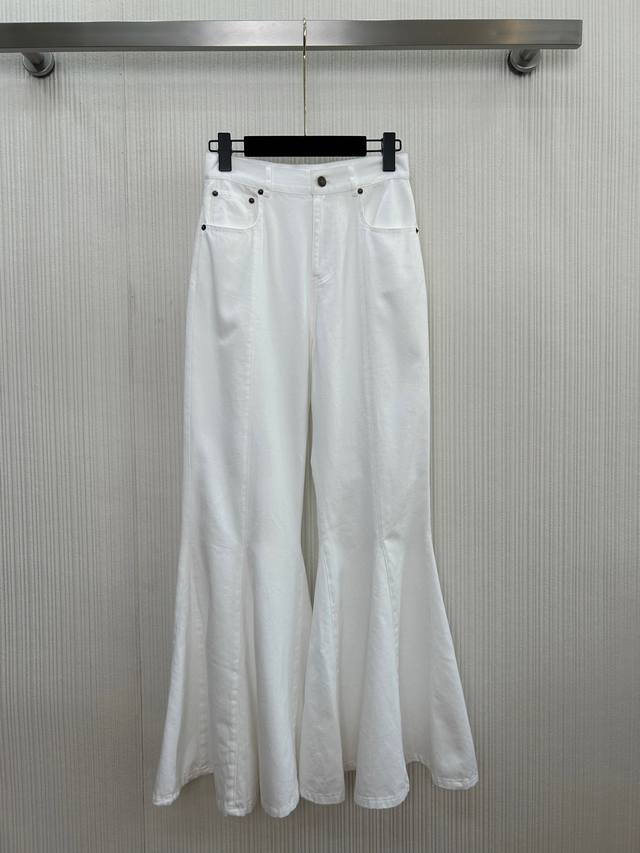 New arrival~ Chlo*25 new fishtail flared jeans, the same style as Liu Shishi, wi