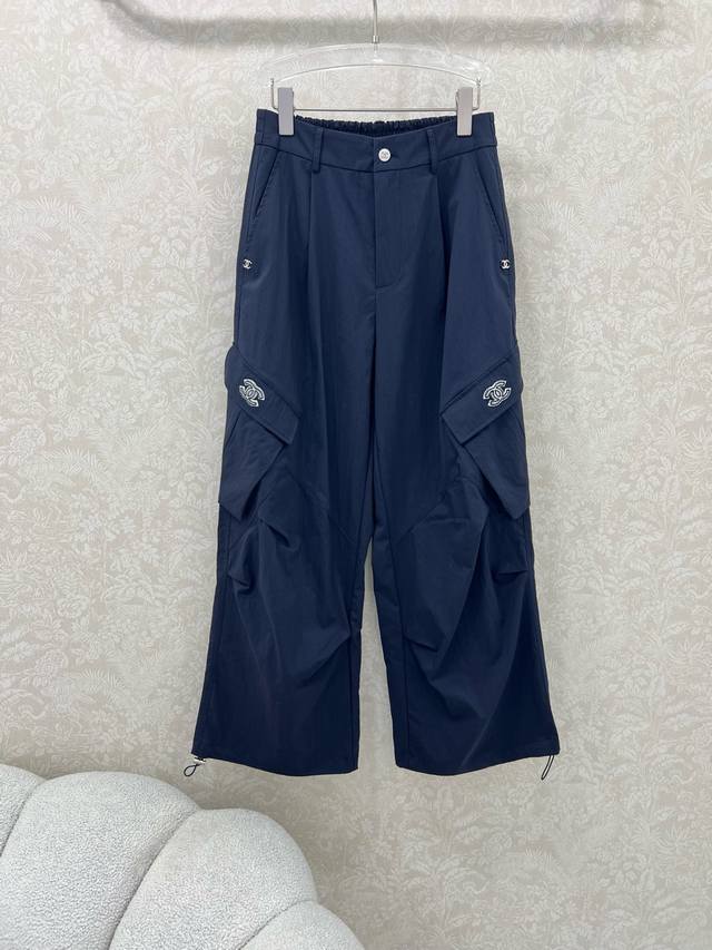 Chan*L *25 new straight wide-leg pants with retro street aesthetics! The pockets