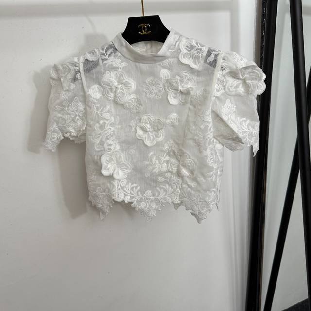 Style No. 2053808 Zimmermann new three-dimensional embroidery hook flower stand