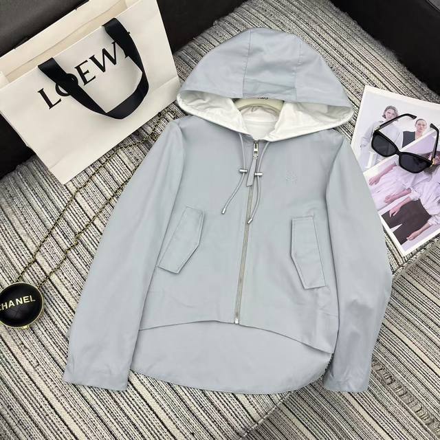 Highly recommended 25th year early autumn series Loe* new hooded jacket coat sho
