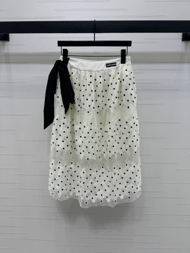 New original high-end product Miumi* 2025 Spring and Summer latest series! Polka