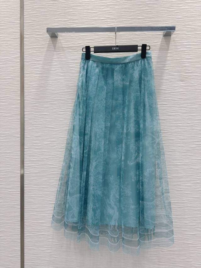 Christian Dio* 2025Ss new mesh skirt is high-end and soft and very comfortable.