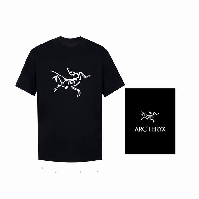 Ayc Teryx Arc'teryx Fw short-sleeved T-shirt with bird letter logo print short-s