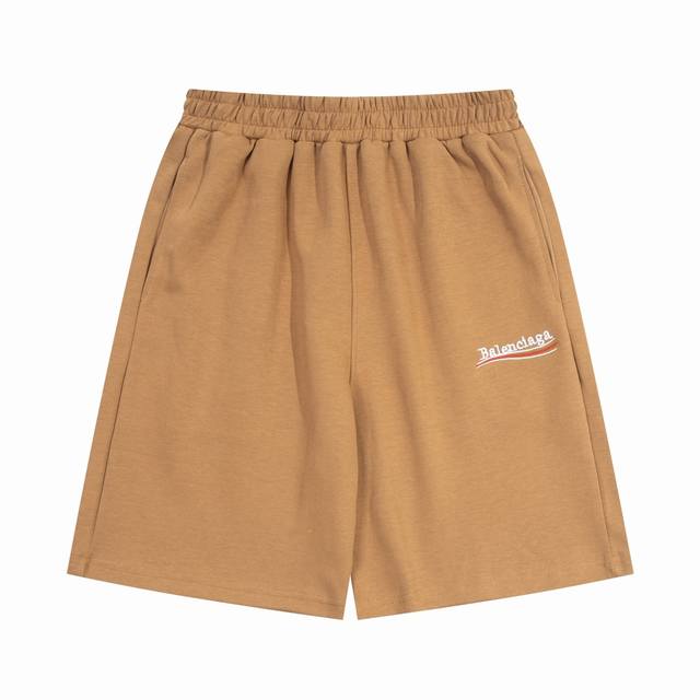 Balenciag Paris* Ss spring and summer shorts new Coke letter logo Tajima embroid