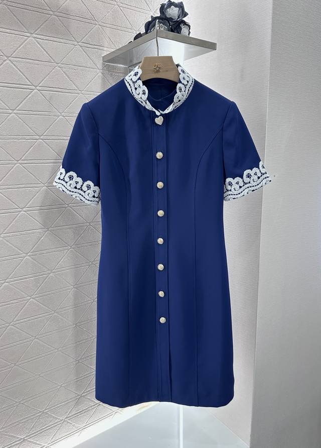 Valentin*2025 new arrivals lace dress custom Yb imported acetate material with d
