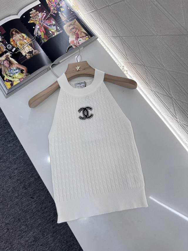 Chane*2025 New arrivals Slim fit knitted vest Customized Yb imported yarn woven