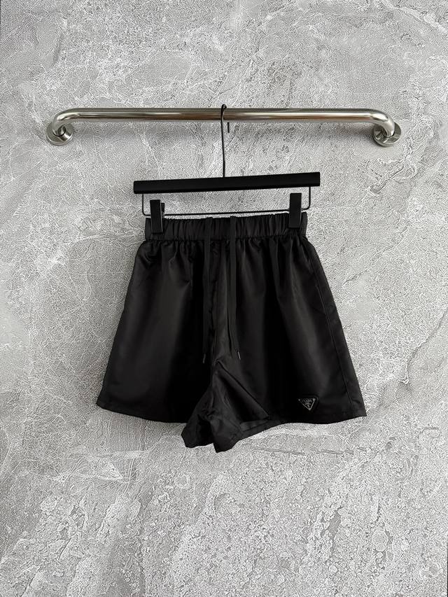 In stock Model No. 41P Nylon shorts are made of Re-Nylon recycled nylon fabric,
