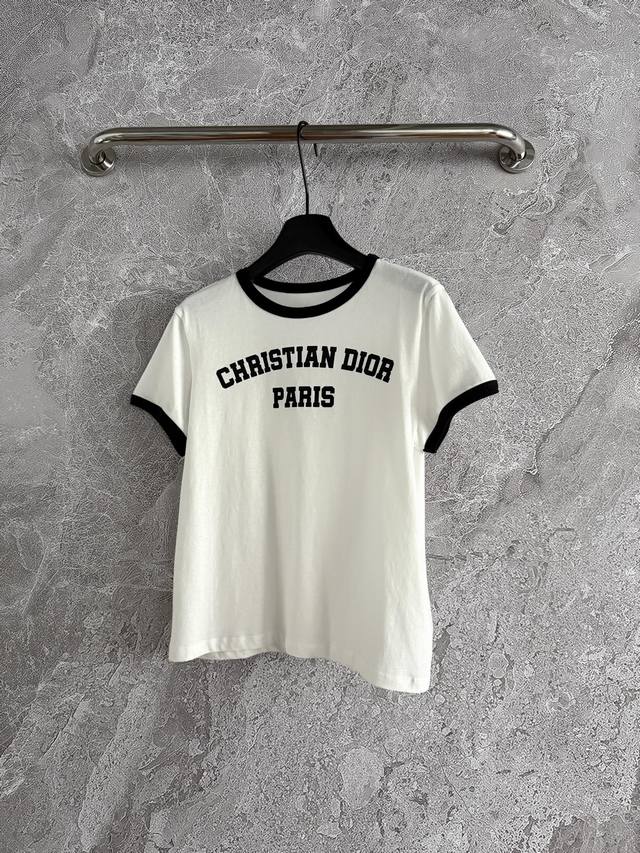 In stock Model No. 5P Black and white contrast T-shirt made of plain blended cot