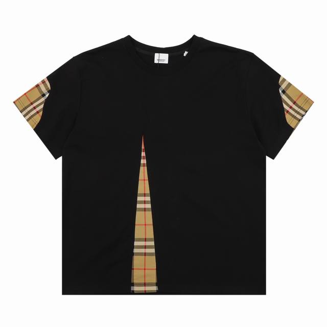 Burberry checkered short-sleeved T-shirt Size: SL