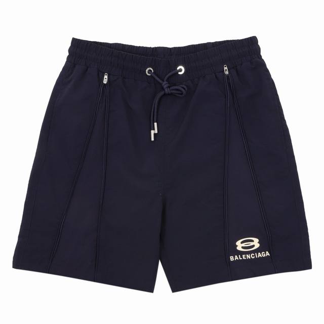 Balenciaga zippered letter embroidered shorts Size: Xs-L