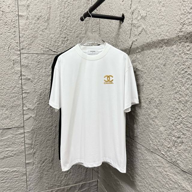 Chane*Chanel*2025 Spring and Summer New Classic Letter Totem Embroidery Customiz