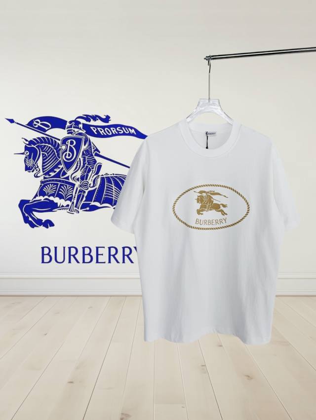 High Quality] Burberry 2025 new products are on sale Round neck embroidered warh