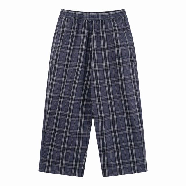 High-quality new Balg Balenciaga checkered trousers The traditional sportswear v