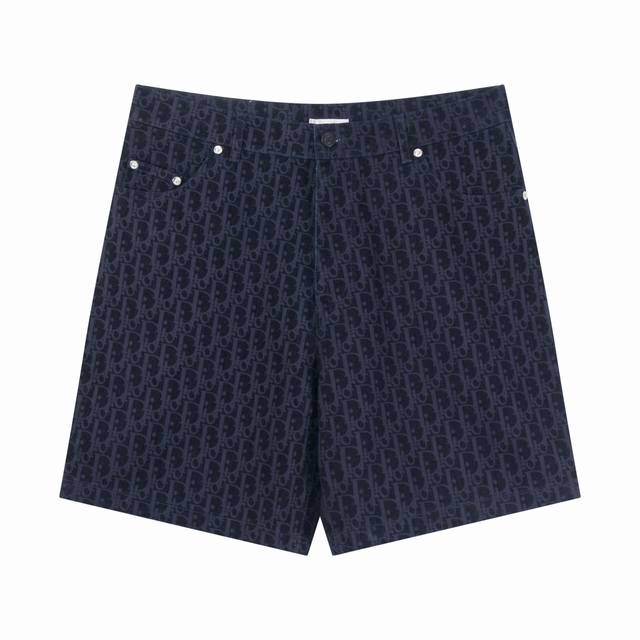 High-quality new products Dior Dior's limited edition flocked denim shorts for t