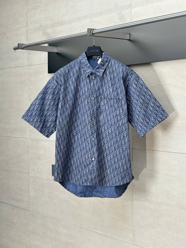 Dio* Dior 25Ss cotton twill printed short-sleeved shirt Authentic 20553 purchase