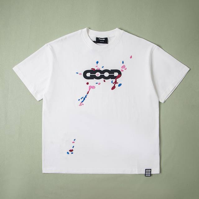 Pure original matching Goodbrand Spring and Summer Colorjumping two-color shirt