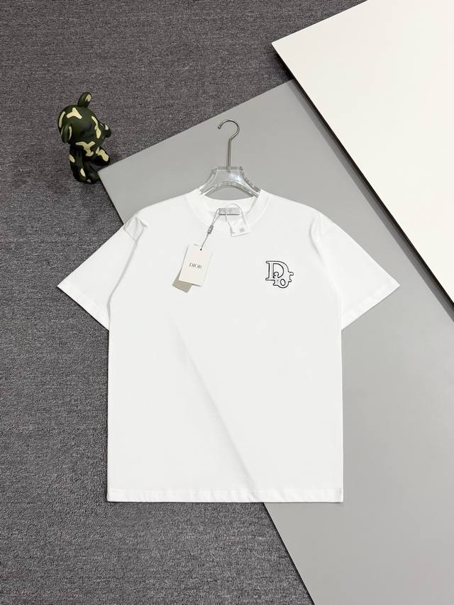 High Quality] Dior. Letters embroidered on the front and logo embroidered on the