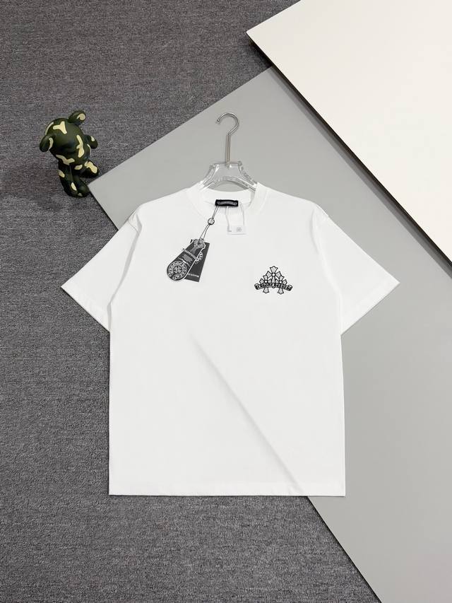 [High Quality] Chrome Hearts Ss25 new model, the latest short-sleeved round neck