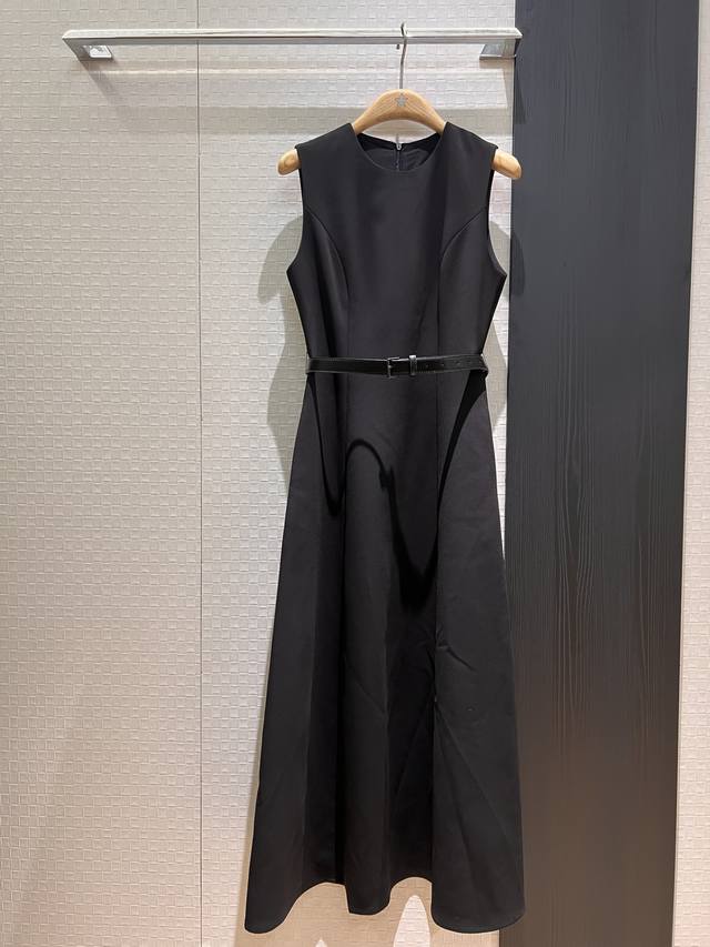 New Recommendation Minimalist French Little Black Dress Sleeveless Vest Dress Th