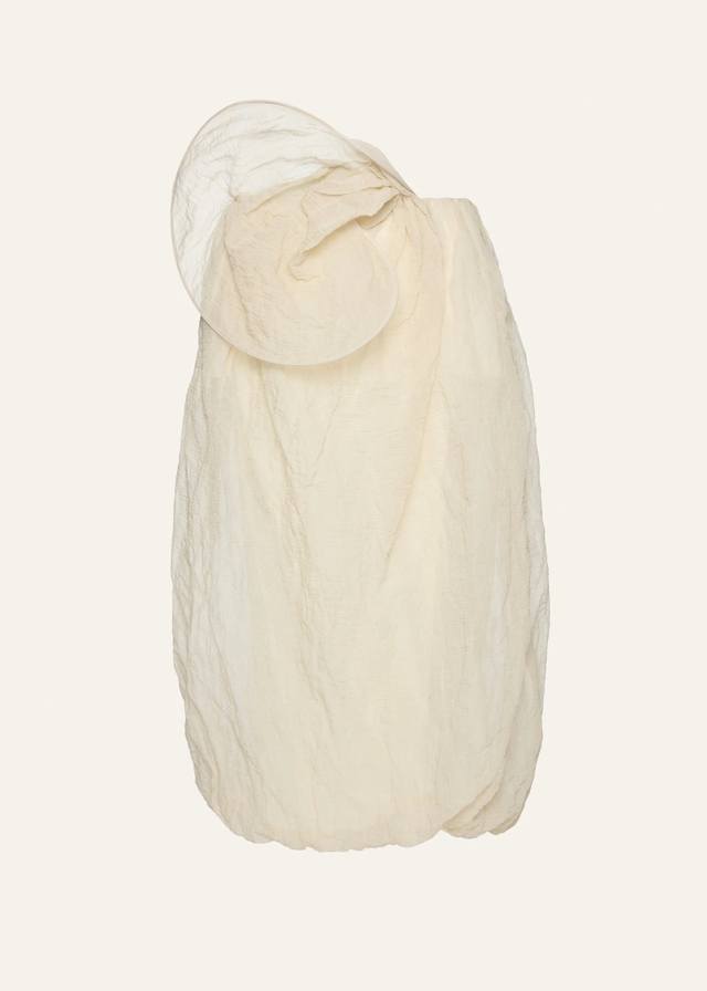 Pleated buttonhole skirt! Sml