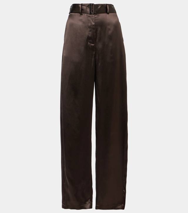 Magda satin belted trousers! Sml