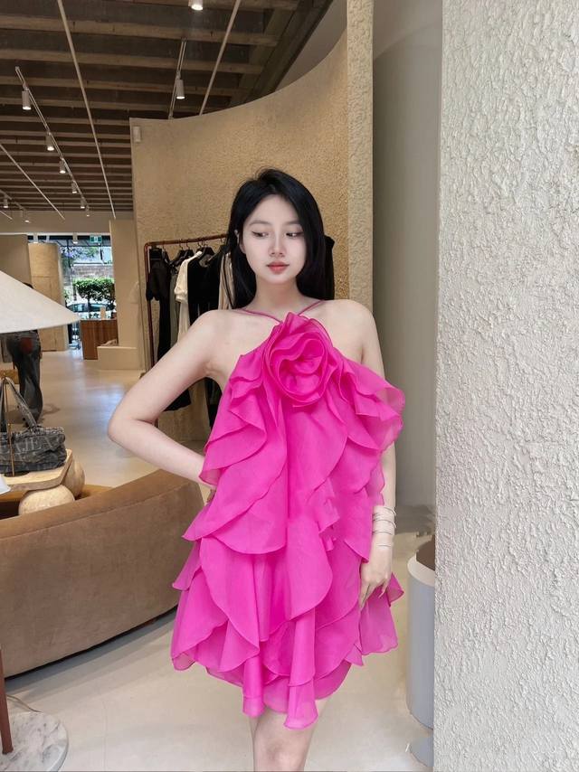 Aj* Layered corsage dress! Two colors Sml