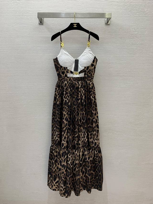 Dolce & Gabbana Dg* new Majolica fashion leopard print classic Medusa gold acces