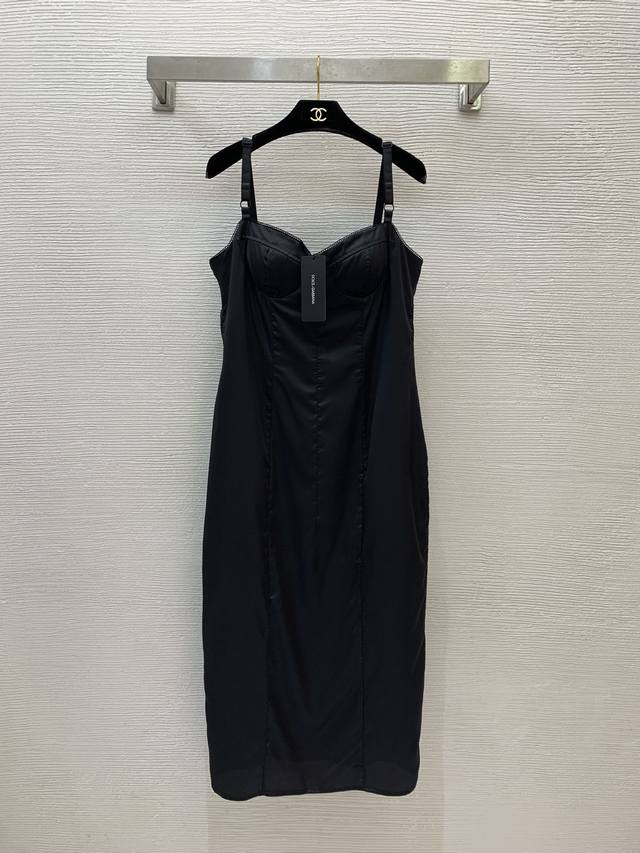 Fashionable sexy slim fit back slit hip-wrapped tube top suspender dress! Black,