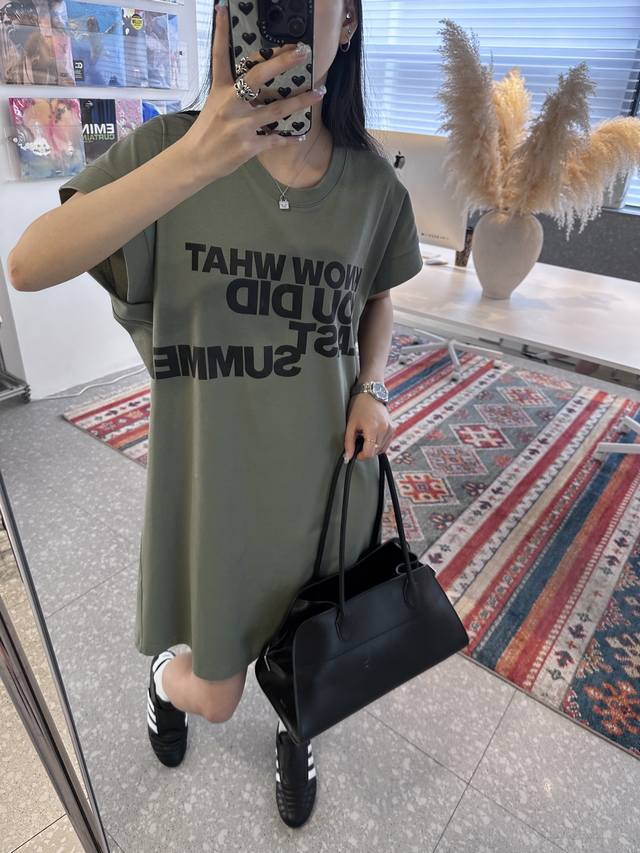 New arrival Ych designer brand new letter print flying sleeves two-color loose T