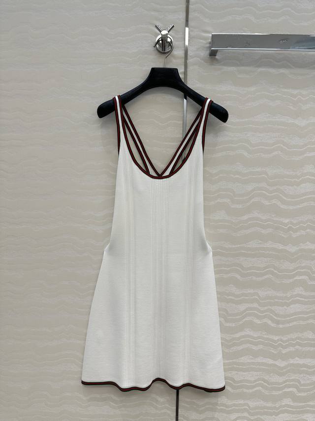 Exclusive first-run original quality, Gg tennis girl sports style knitted suspen