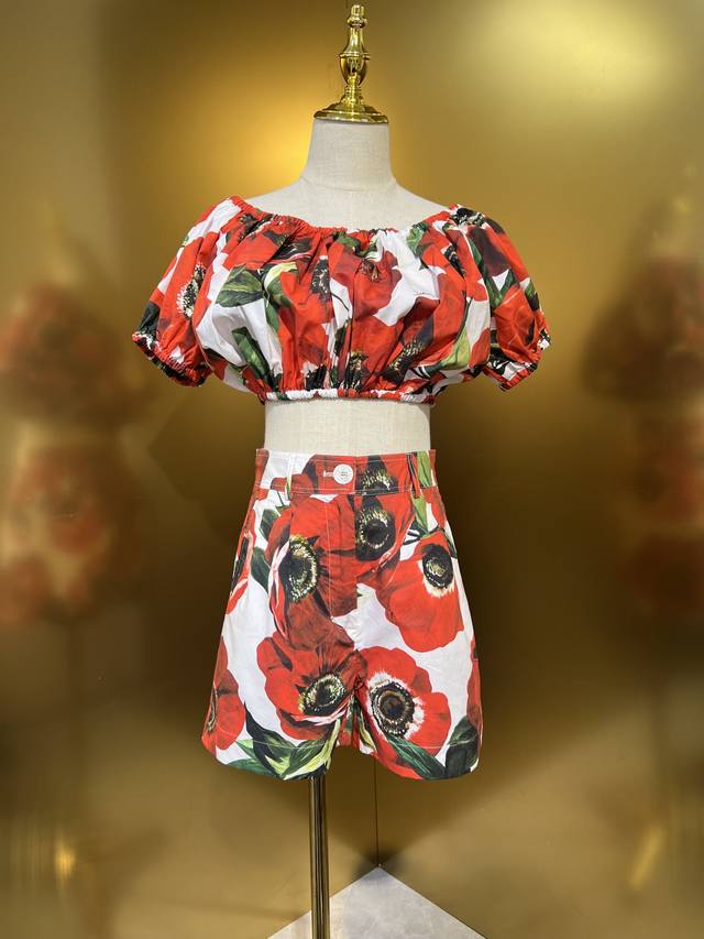 New shorts anemone flower Smlxlxxl